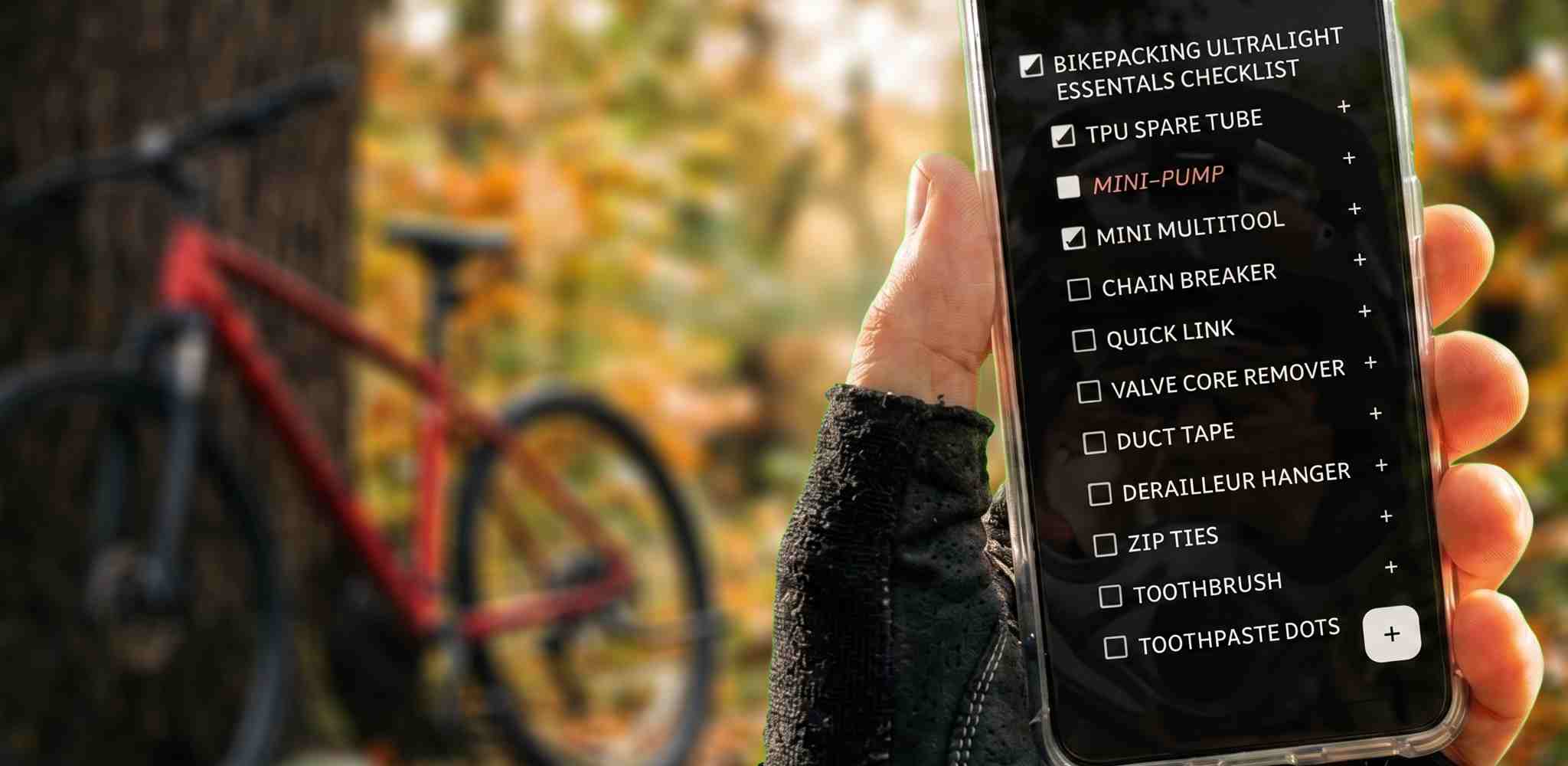 Mako List running on a phone