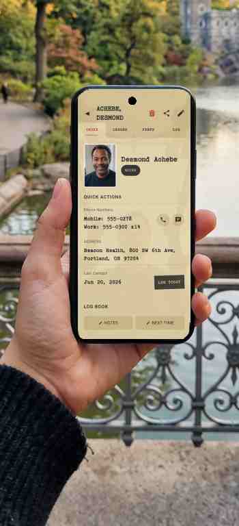 Mako Dox app on a phone