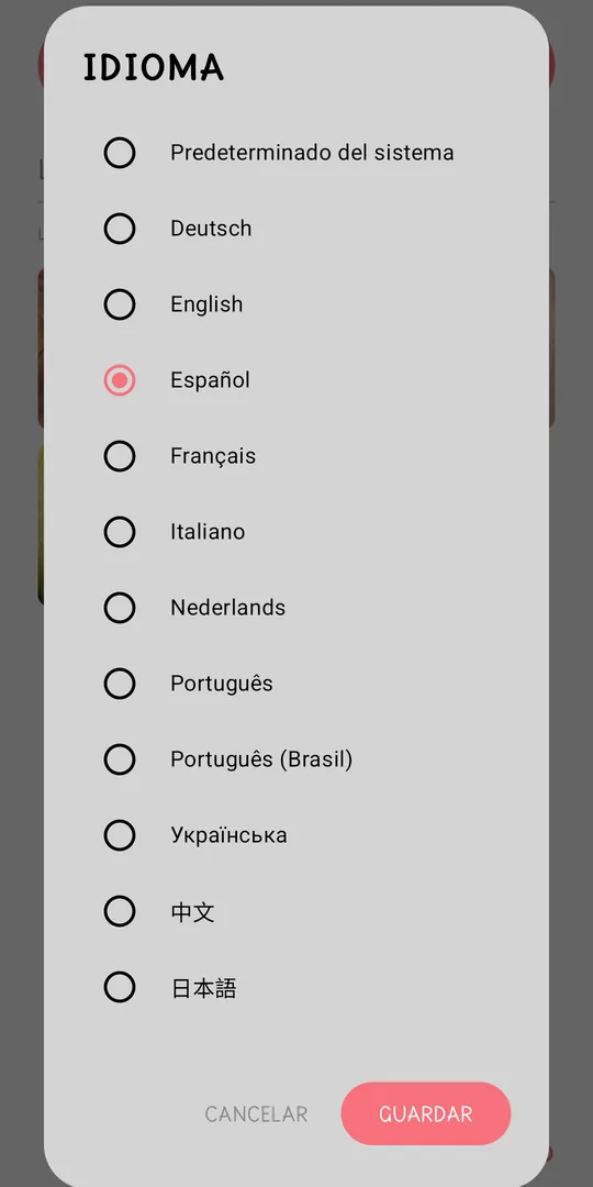 ¡Disponible en 11 idiomas distintos!